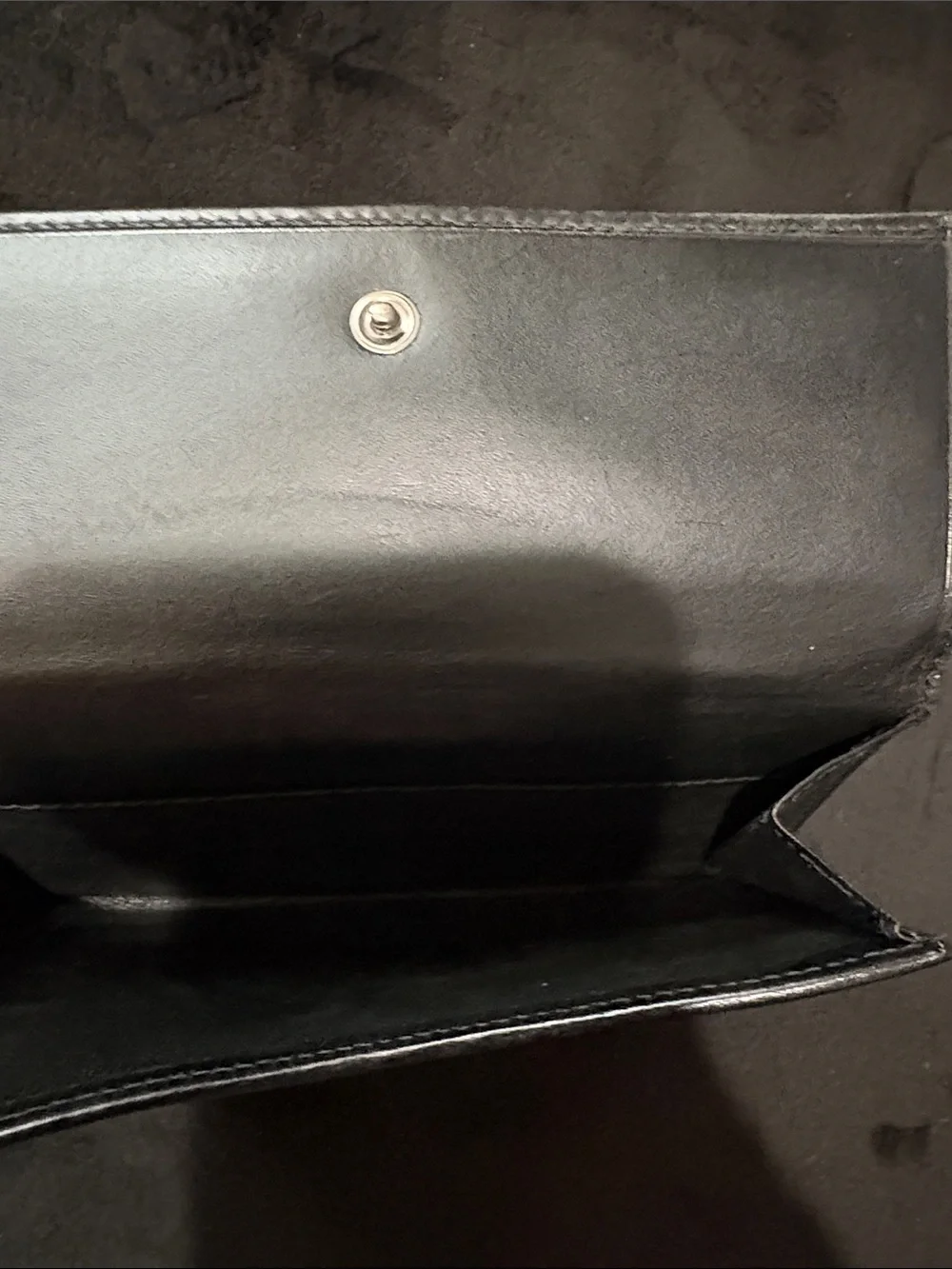 Gucci Black Signature Canvas Continental Wallet